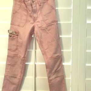 Pink abercrombie jeans